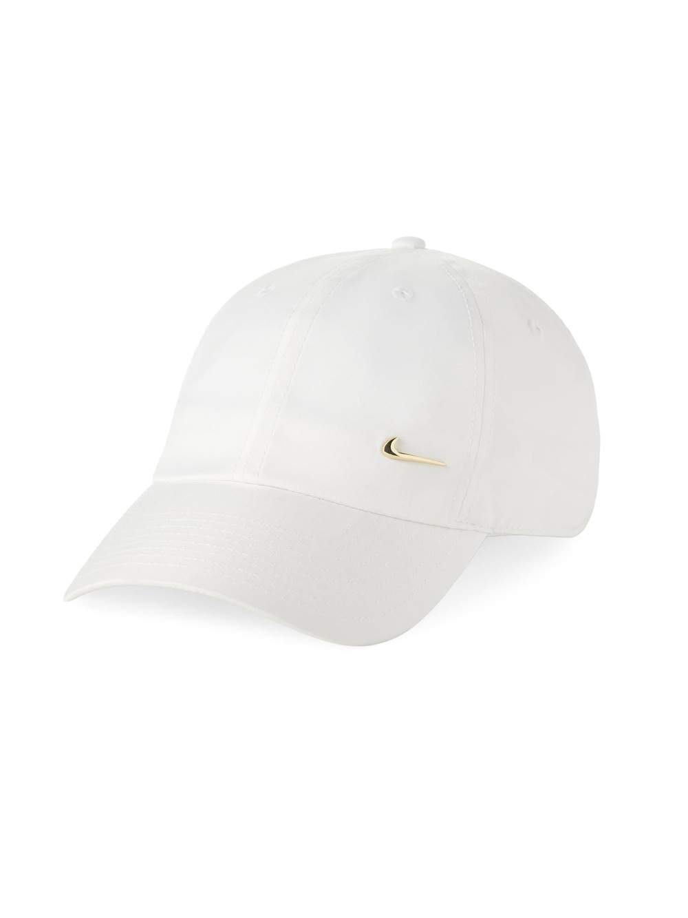 Unisex Adult Dri-FIT Club Unstructured Metal | White, Metallic Gold | Size L-XL